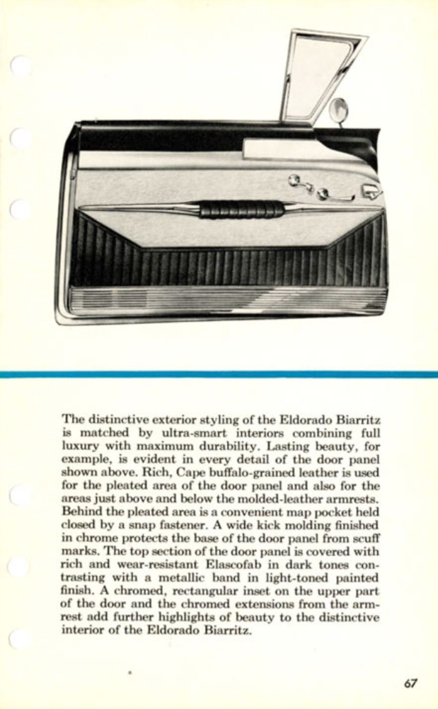 1957 Cadillac Salesmans Data Book Page 126